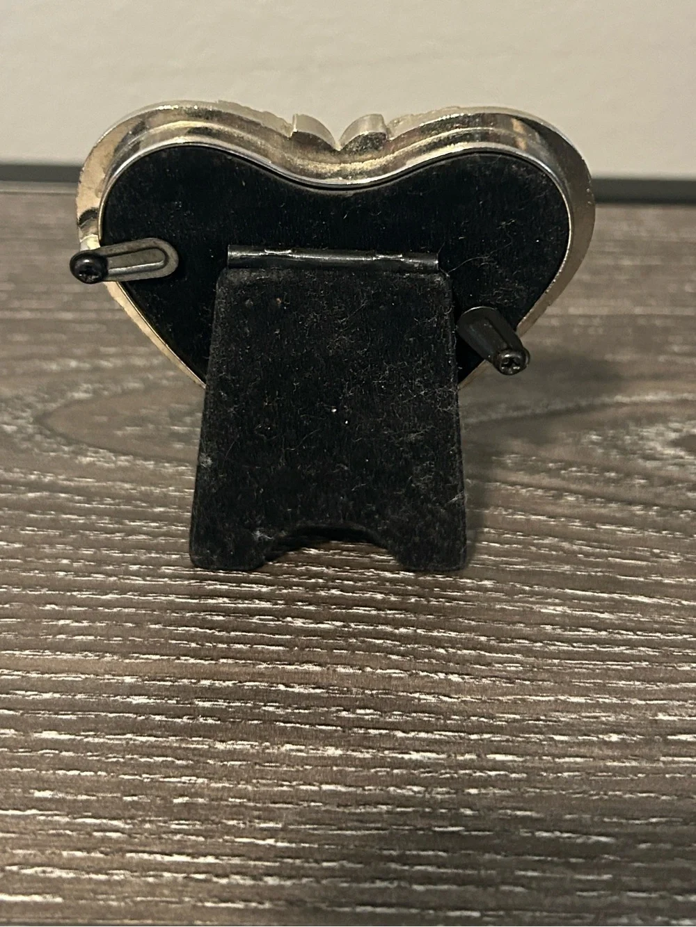 Small crystal heart picture frame